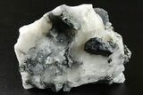 Native Silver in Calcite - Morocco #266081-1